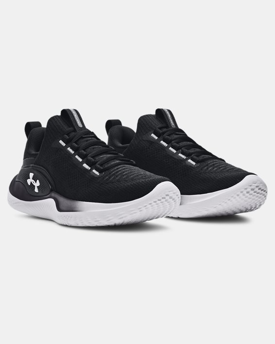 Women's UA Flow Dynamic Training Shoes in Black image number 3